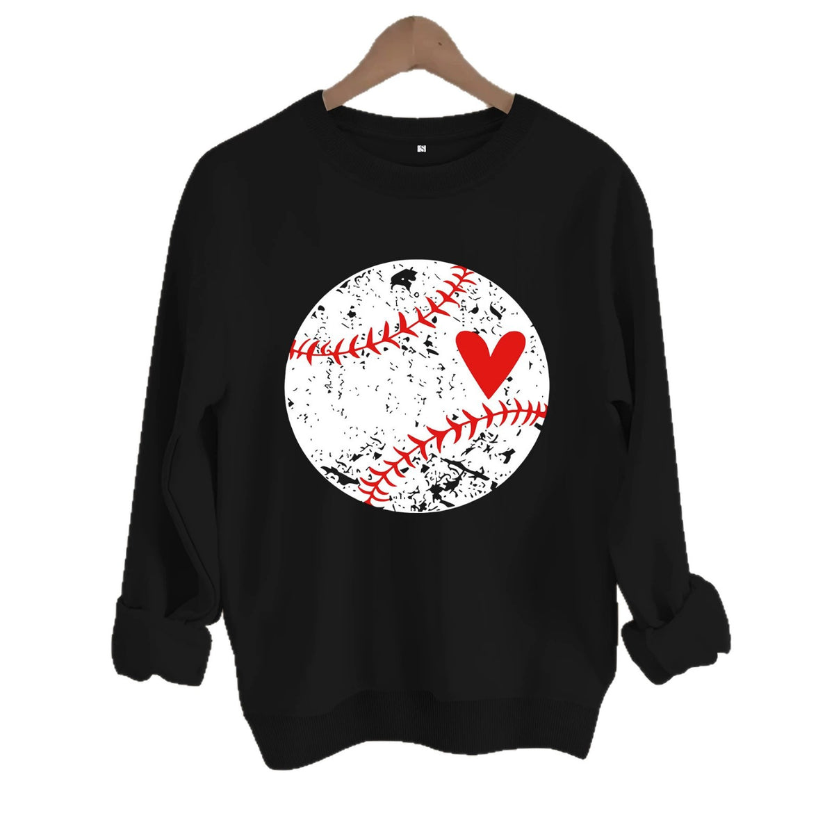 Long sleeved fleece hoodie