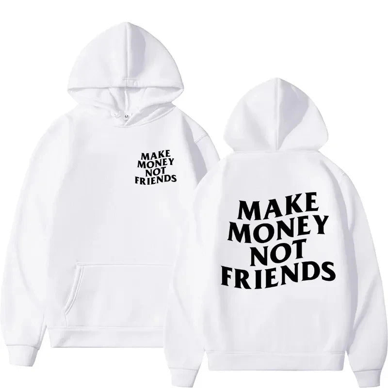 Funny Need Money Letter Print Hoodie