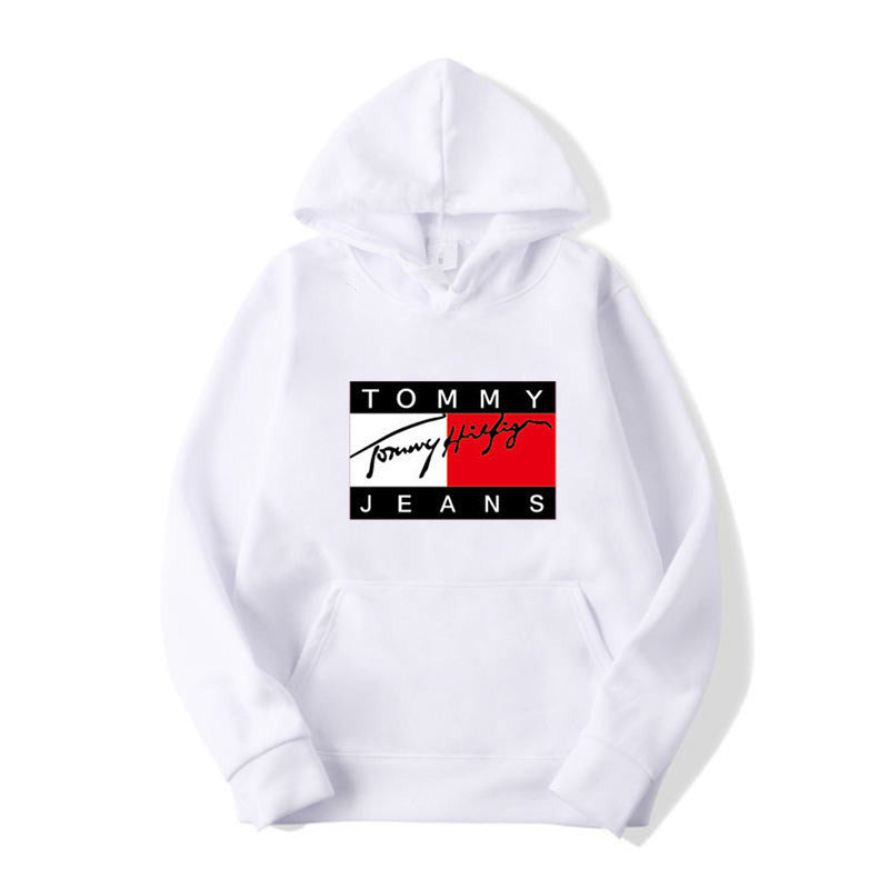 Graphic Print Fleece Hooded Sweatshirt Casual Running Fitness Plus Size