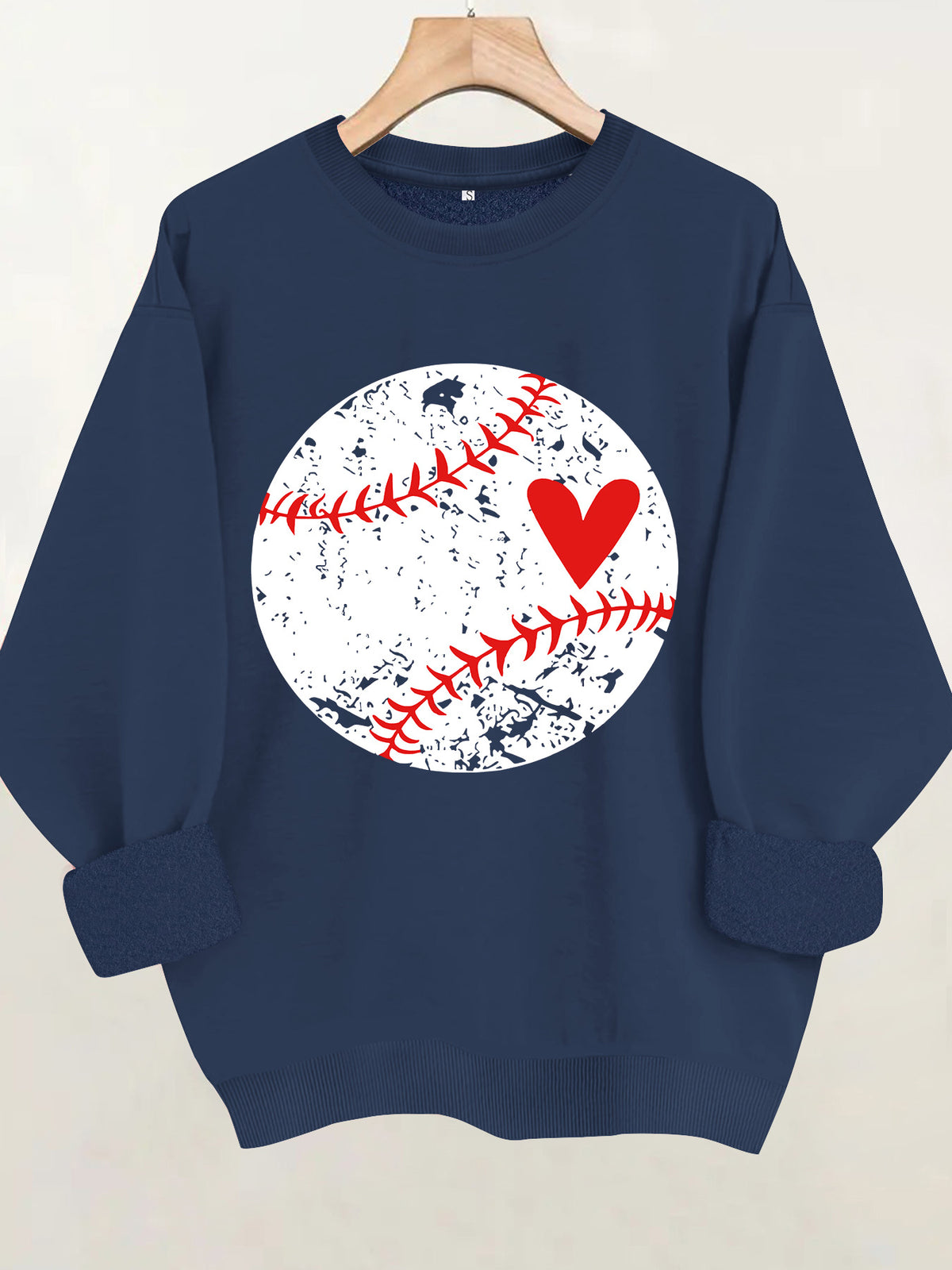 Long sleeved fleece hoodie