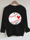Long sleeved fleece hoodie