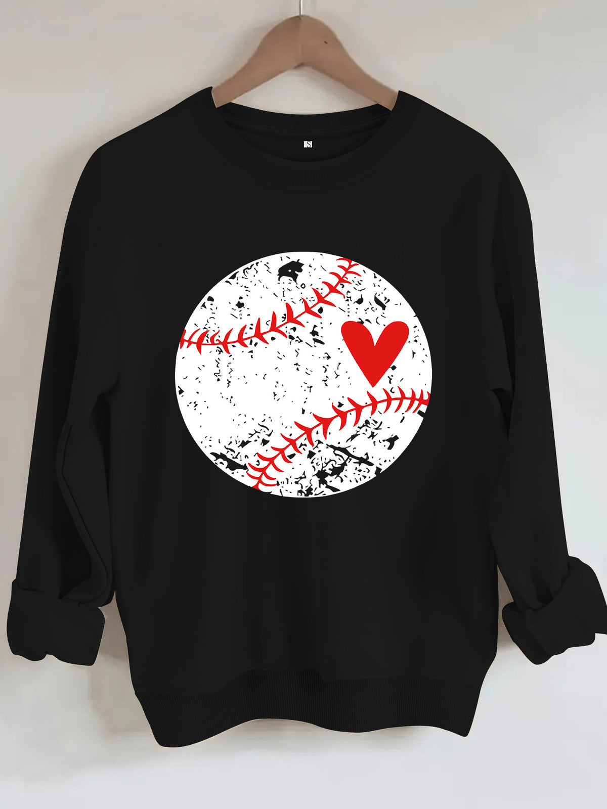 Long sleeved fleece hoodie