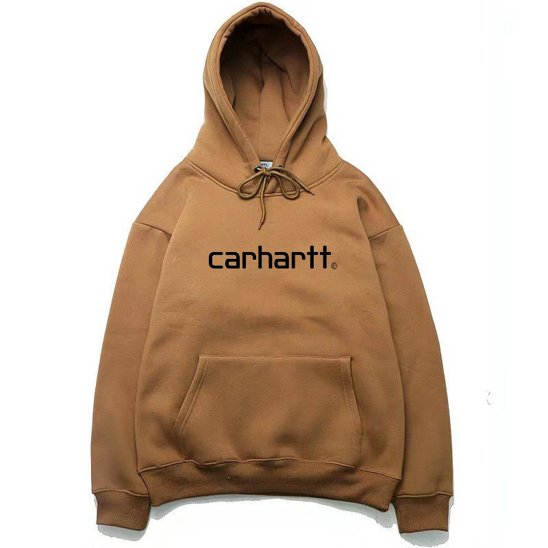 Men's Casual Long Sleeve Hooded Fleece-lined Pullover Sweatshirt