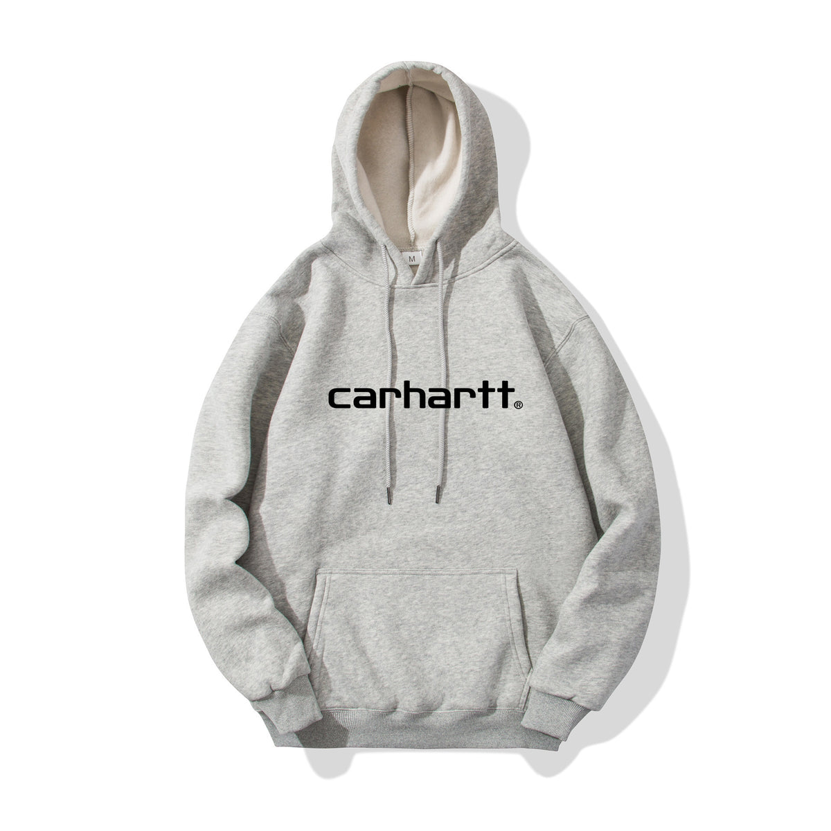 Men's Casual Long Sleeve Hooded Fleece-lined Pullover Sweatshirt