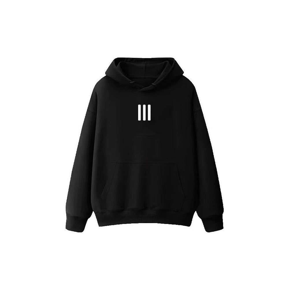 Streetwear Hooded Sweatshirt Unisex Oversized Fleece Pullover