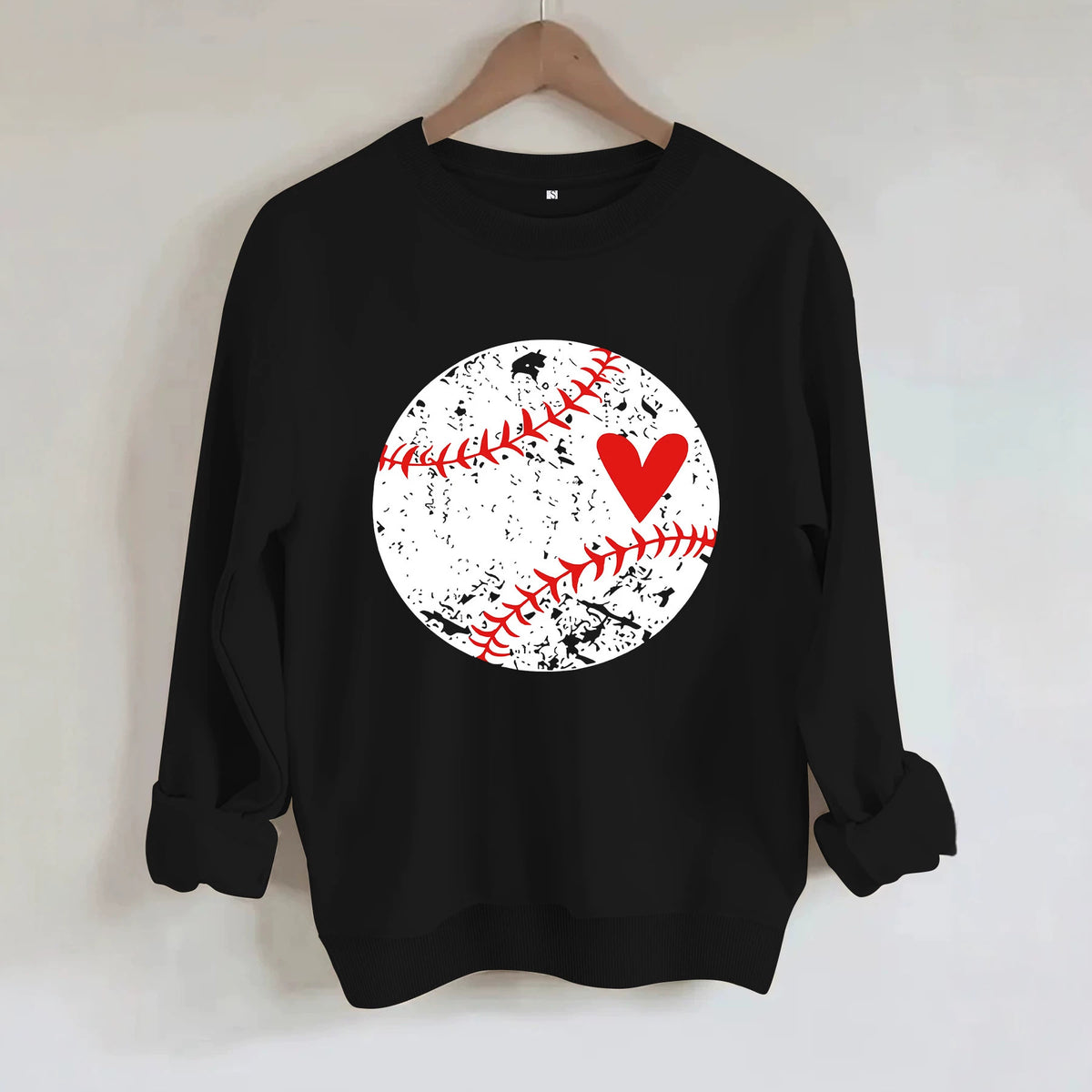 Long sleeved fleece hoodie