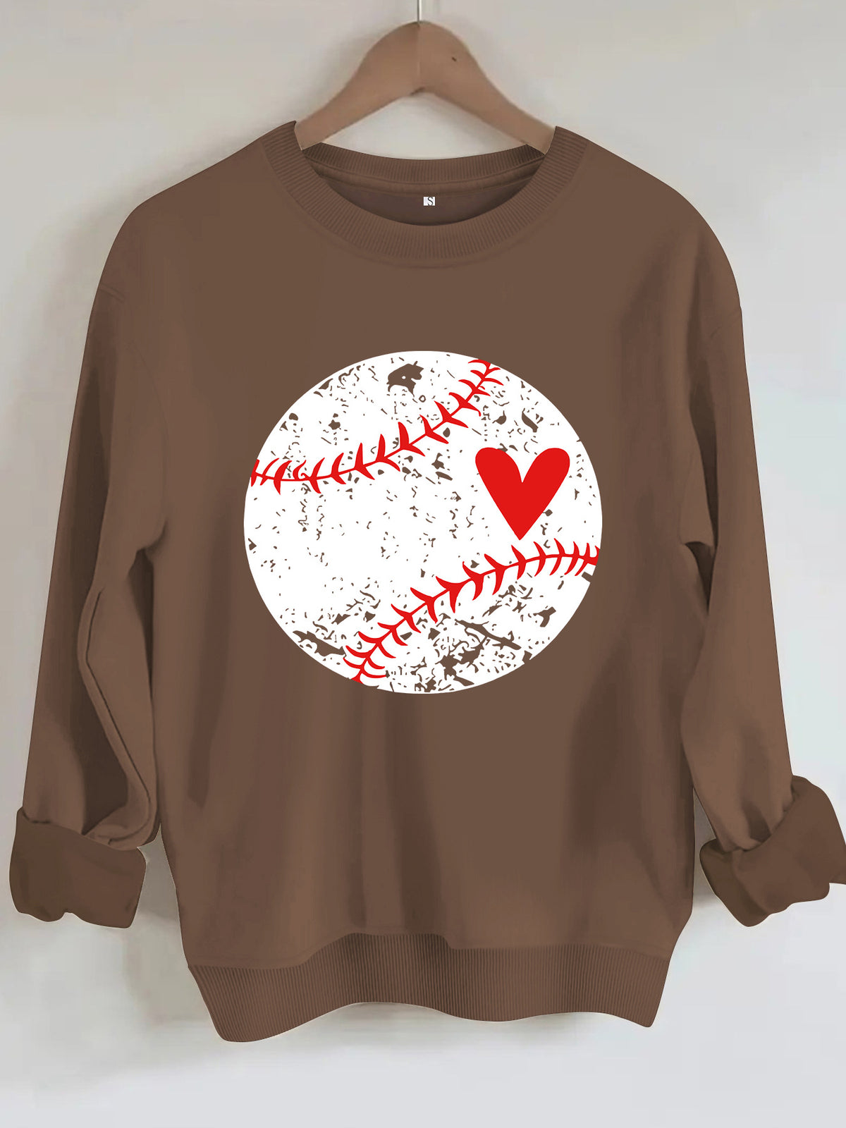 Long sleeved fleece hoodie